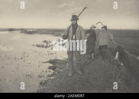 Peter Henry Emerson und TF Goodall, kamen von den Sümpfen, 1886 kamen von den Sümpfen; 1886 Datum Stockfoto