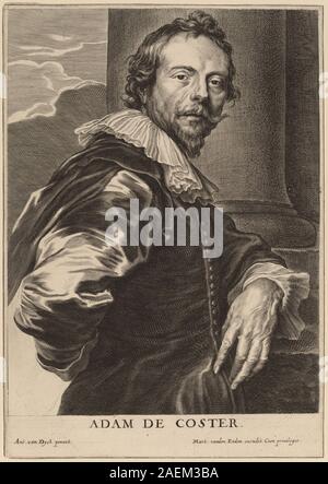 Pieter de Jode II nach Sir Anthonis van Dyck, Adam De Coster, vermutlich 1626-1641 Adam De Coster; wahrscheinlich 1626/1641 Stockfoto