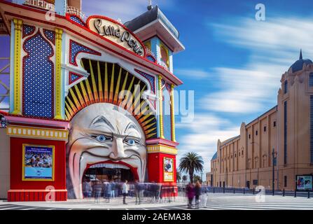 Touristische Attraktionen in Melbourne Stockfoto