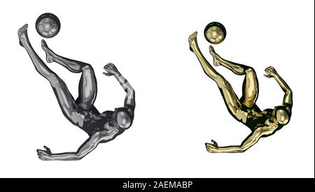 3D Rendering Illustration des menschlichen Stockfoto