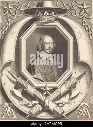 Robert Nanteuil, Kardinal Jules Mazarin, 1659, Kardinal Jules Mazarin; 1659 Datum Stockfoto