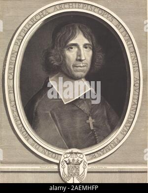 Robert Nanteuil, Jean de Montpezat de Carbon, 1673, Jean de Montpezat de Carbon; 1673 Datum Stockfoto