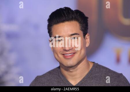 Los Angeles, USA. 09 Dez, 2019. Mario Lopez bei Sony Pictures'' Jumanji: Die nächste Ebene' Weltpremiere auf dem TCL Chinese Theatre in Hollywood, CA, 9. Dezember 2019 statt. Foto: Joseph Martinez/PictureLux Credit: PictureLux/Hollywood Archiv/Alamy leben Nachrichten Stockfoto