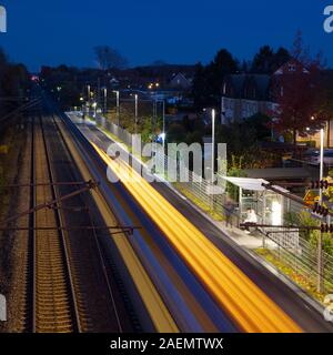 Bahnhof, Methler, Kamen, NordrheinWestfalen, Deutschland, Europa