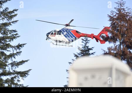 Ostrava, Tschechische Republik. 10 Dez, 2019. Die Dreharbeiten in der Ostrava Krankenhaus behauptete sechs Opfer in Ostrava, Tschechische Republik, 10. Dezember 2019. Credit: Jaroslav Ozana/CTK Photo/Alamy leben Nachrichten Stockfoto