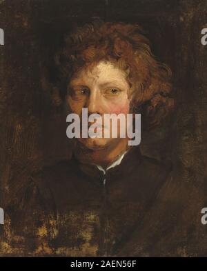 Sir Anthony Van Dyck, Kopf eines jungen Mannes, c 1617-1618, Leiter eines jungen Mannes; c. 1617/1618 Stockfoto