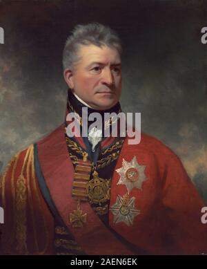 Sir William Beechey, Generalleutnant Sir Thomas Picton, 1815-1817, Generalleutnant Sir Thomas Picton; 1815/1817 Stockfoto