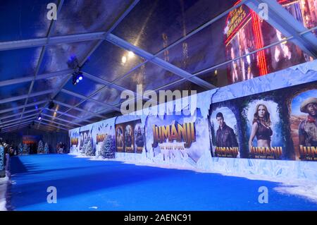 Hollywood, Kalifornien, USA, 9. Dezember 2019 Eine allgemeine Ansicht der Atmosphäre bei Sony Pictures präsentiert die Weltpremiere von "Jumanji: Die nächste Ebene' am 9. Dezember 2019 an TCL Chinese Theatre in Hollywood, Kalifornien, USA. Foto von Barry King/Alamy leben Nachrichten Stockfoto