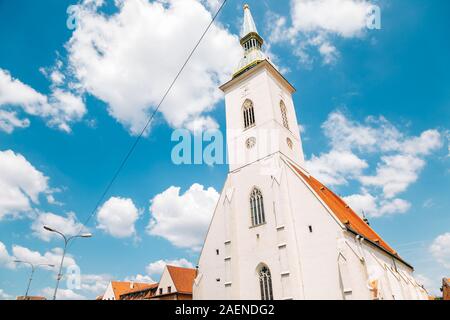St. Martin's Kathedrale in der Altstadt von Bratislava, Slowakei Stockfoto
