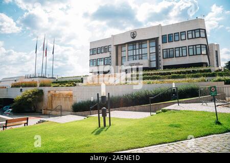 Bratislava, Slowakei - 24. Juni 2019: den Nationalen Rat der Slowakischen Republik Stockfoto