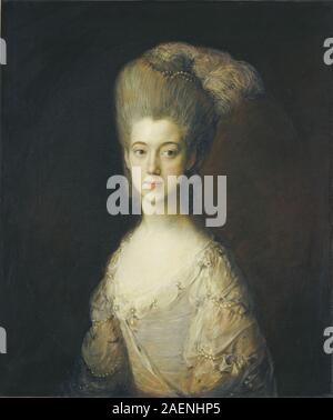 Thomas Gainsborough, Frau Paul Cobb Methuen, c 1776-1777, Frau Paul Cobb Methuen; c. 1776/1777 Stockfoto