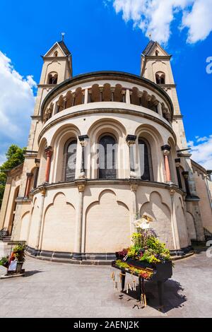 Basilika St. Castor oder kastorkirche ist die älteste Kirche in Koblenz, Deutschland Stockfoto