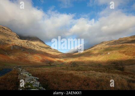 Der Kampf in der Nähe von Ambleside, Lake District, Cumbria, England Stockfoto