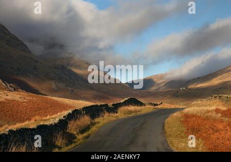 Der Kampf in der Nähe von Ambleside, Lake District, Cumbria, England Stockfoto