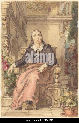 Thomas Uwins, die Blinden, Milton, c 1817, Blinde Milton; c. 1817? Stockfoto