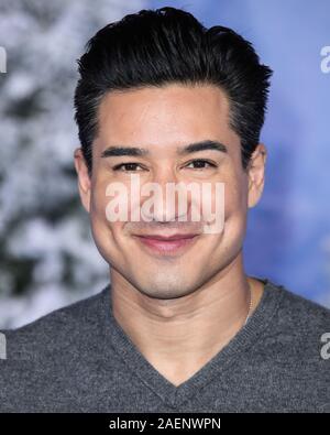 Hollywood, Vereinigte Staaten. 09 Dez, 2019. HOLLYWOOD, LOS ANGELES, Kalifornien, USA - Dezember 09: Mario Lopez kommt an der Uraufführung von Columbia Pictures'' Jumanji: Die nächste Ebene' an der TCL Chinese Theater IMAX am 9. Dezember 2019 in Hollywood, Los Angeles, Kalifornien, USA. (Foto von Xavier Collin/Image Press Agency) Quelle: Bild Presse Agentur/Alamy leben Nachrichten Stockfoto