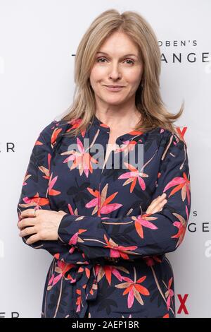 Dervla Kirwan an der Fremden - Netflix Original Presse Screening, das Soho Hotel, London. Stockfoto