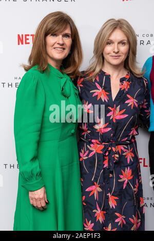 Siobhan Finneran, Dervla Kirwan an der Fremden - Netflix Original Presse Screening, das Soho Hotel, London. Stockfoto