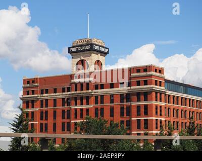 Das Fort-Dunlop-Gebäude in Birmingham, England, UK. Stockfoto