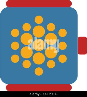 Smart Watch Symbol. Einfaches Element von intelligenten Geräten icons Collection. Creative Smart Watch Symbol ui, ux, Anwendungen, Software und Infografiken Stock Vektor