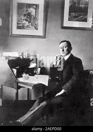 GUGLIELMO MARCONI (1874-1937), italienische Elektro Ingenieur und Erfinder im Jahr 1908. Stockfoto