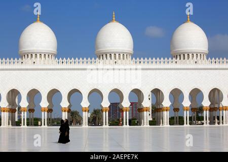 Sheikh Zayed Grand Moschee, Abu Dhabi, Uniter Arabische Emirate