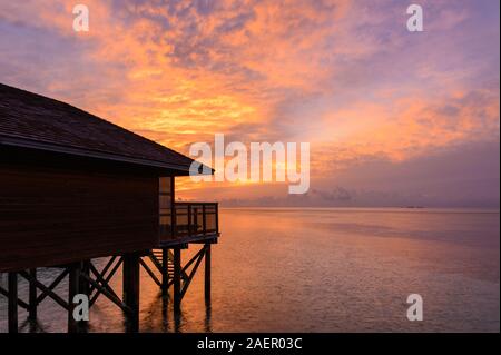 Vilamendhoo, Malediven Stockfoto