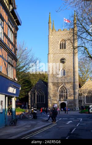 St Marys Butts Kirche lesen Stockfoto