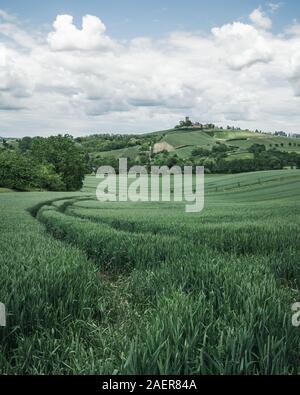 Burg Ravensburg Sterben in der Nähe von Sulzfeld im Naturpark Stromberg Heuchelberg Stockfoto