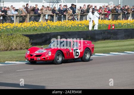 Ferrari 250 GT SWB breadvan Goodwood Motor Racing Chichester West Sussex Stockfoto