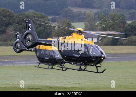 RAF Juno HT 1 von DHFS, die taktische Schulung der militärischen Hubschrauber Piloten. Stockfoto