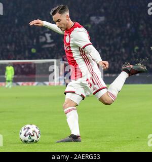 06-12-2019: Fußball: Ajax v Willem II: Amsterdam L-r: Stockfoto