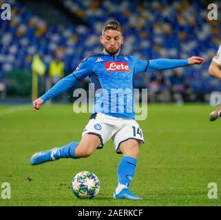 Neapel, Kampanien, Italien. 10 Dez, 2019. Während der Champions League Football Match SSC Napoli vs FC Genk am 10. Dezember 2019 im Stadion San Paolo in Neapel. Im Bild MERTENS Credit: Fabio Sasso/ZUMA Draht/Alamy leben Nachrichten Stockfoto