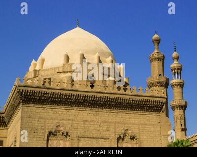 Mosque-Madrassa der Sultan Hassan, Kairo, Ägypten Stockfoto