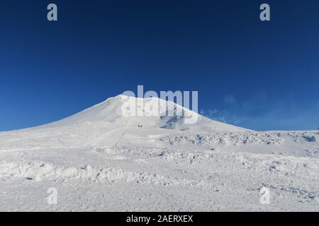 Asahidake im Winter in Hokkaido, Japan Stockfoto