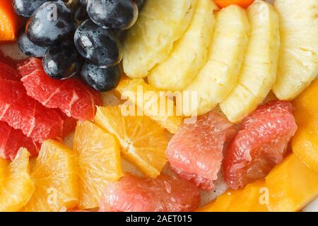 Sortierte Früchte. Stockfoto