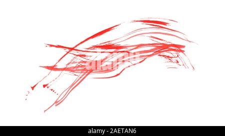 Rote Farbe Linien. Rote Farbe Textur. Rote Farbe Hintergrund Stockfoto