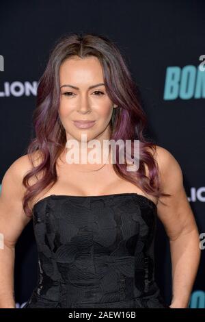 Alyssa Milano bei der Premiere von 'Bombe' im Regency Dorf Theater. Bild: Paul Smith/Featureflash Stockfoto