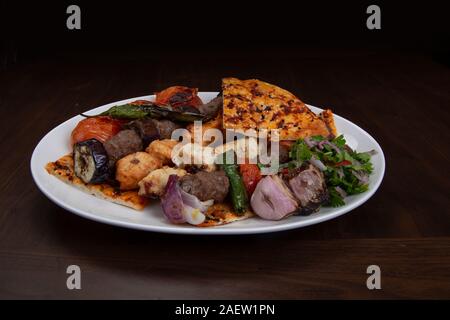 Spezielle türkische Huhn Bar B Que Stockfoto