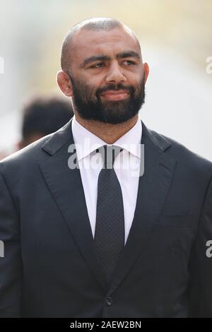 Tokio, Japan. 11 Dez, 2019. Michael Leitch, Dezember 11, 2019 Rugby: Japan Rugby Union Spieler sind von den Fans gefeiert, während der 2019 Rugby World Cup Japan team Parade in Tokio, Japan. Japan hat das WM-Viertelfinale zum ersten Mal. Quelle: LBA SPORT/Alamy leben Nachrichten Stockfoto