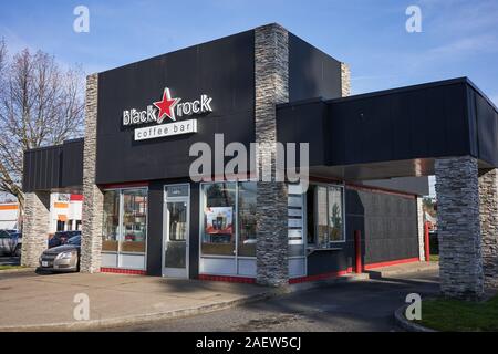 Eine Black Rock Coffee Bar Location in Portland, Oregon, gesehen am Freitag, 8. November 2019. Stockfoto