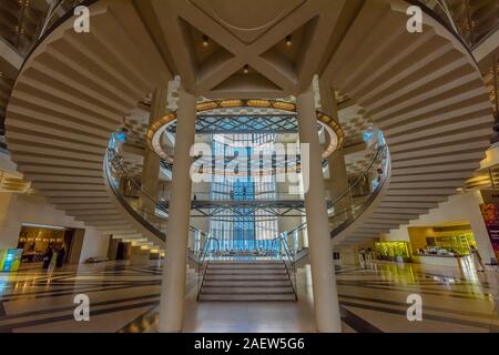 Museum für Islamische Kunst Innen und Architekt Stockfoto