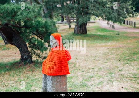 Amanohashidate Buddha Statue in Kyoto, Japan Stockfoto
