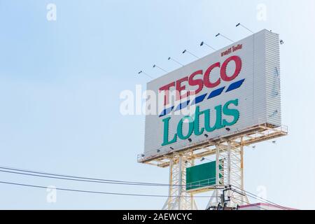 Tesco Lotus in Thailand aus England größte Supermarktkette Tesco, Es gibt Gerüchte, dass Sie erwägen, ihre Niederlassungen in Thaila zu verkaufen Stockfoto