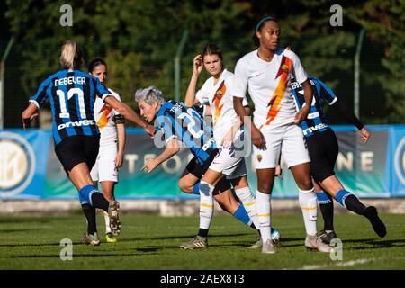 Stefania tarenzi (inter-)Glück gol während Inter Frauen vs als Roma, Milano, Italien, 08. Dez 2019, Fußball Italienische Fußball Serie A Frauen Meisterschaft Stockfoto