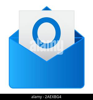 E-Mail Manager Symbol App Stock Vektor