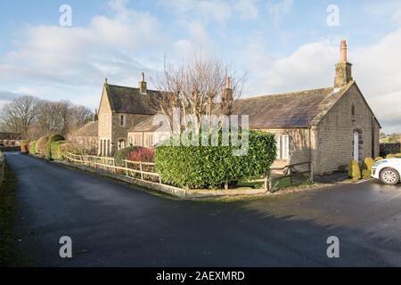 Ehemalige Long Preston Krankenhaus Stockfoto