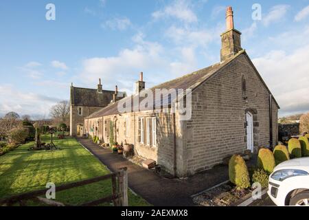 Ehemalige Long Preston Krankenhaus Stockfoto