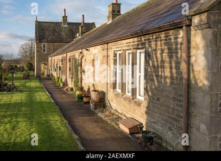 Ehemalige Long Preston Krankenhaus Stockfoto