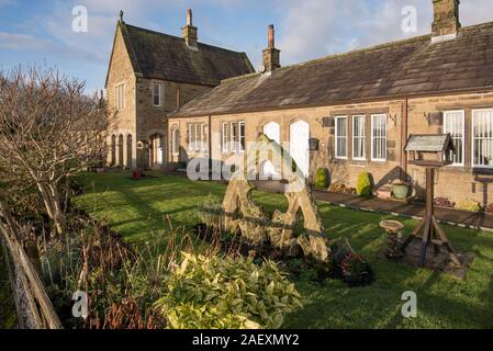 Ehemalige Long Preston Krankenhaus Stockfoto